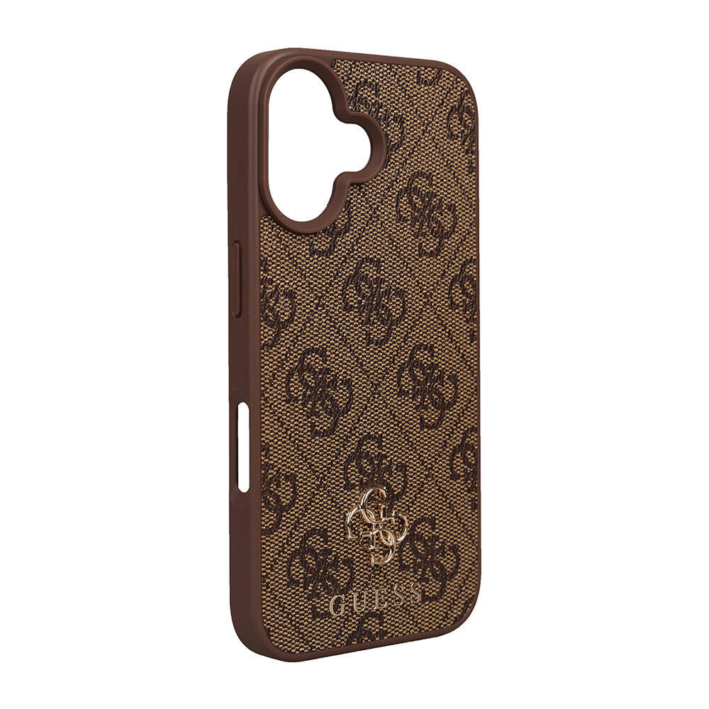 Guess iPhone 16 Orjinal Lisanslı M-safe Şarj Özellikli Small 4G Classic Kılıf Guess iPhone 16 Orjinal Lisanslı M-safe Şarj Özellikli Small 4G Classic Kılıf